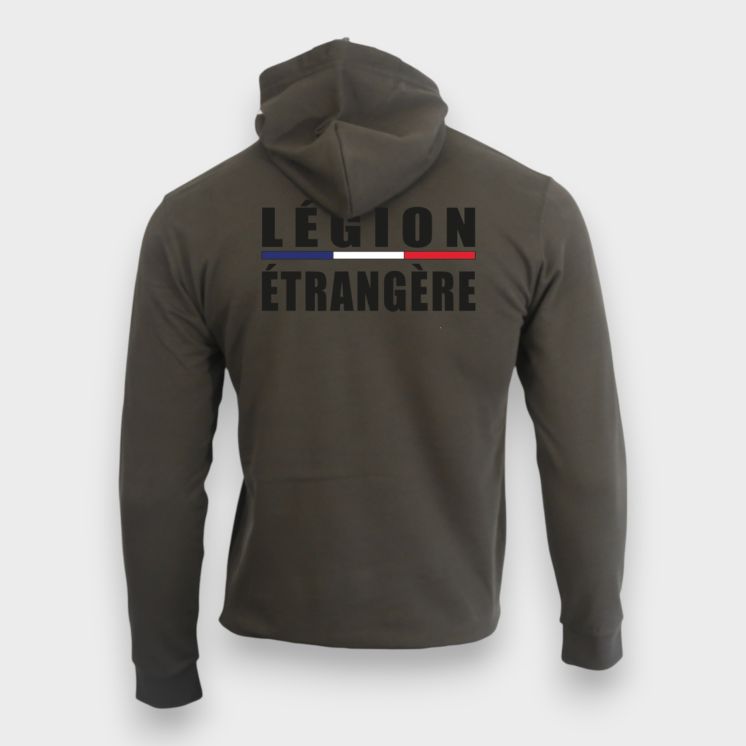 Sweat-shirt Légion Etrangère Liseré kakhi