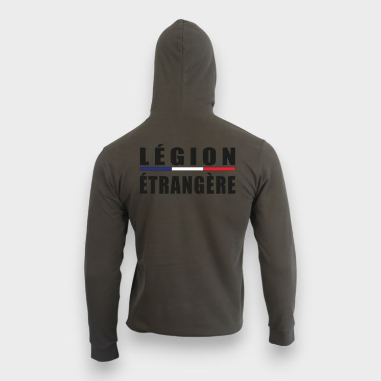 Sweat-shirt Légion Etrangère Liseré kakhi