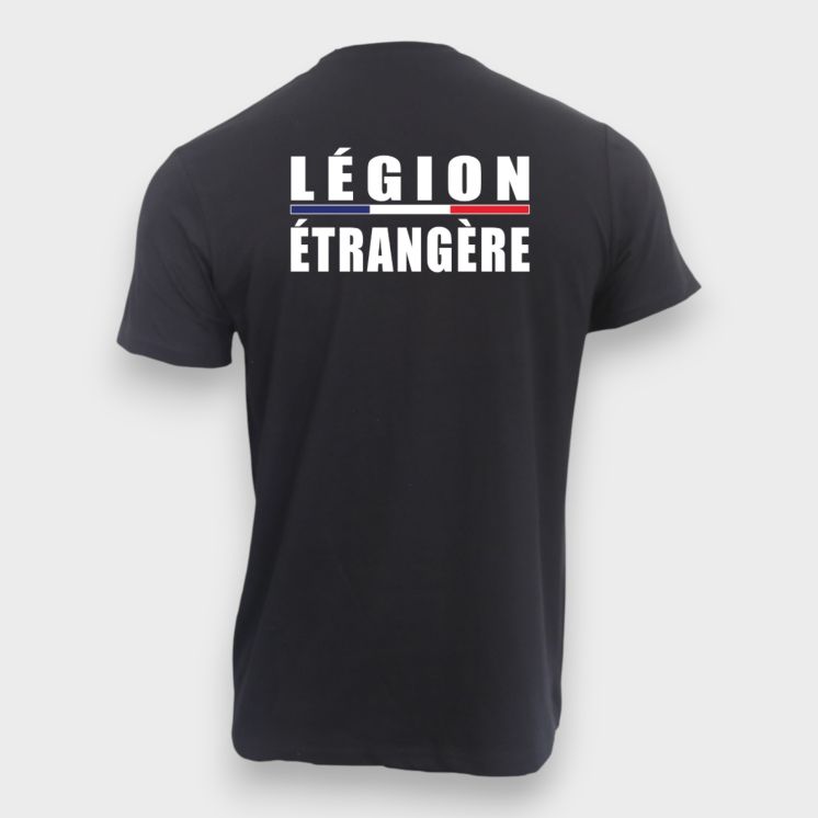 T-shirt 190g Légion Etrangère Liseré Noir