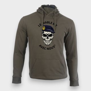 Sweat-shirt LE DIABLE RIT TDM Kakhi