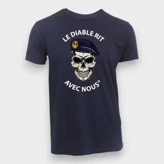 T-shirt 190g LE DIABLE RIT TDM Marine