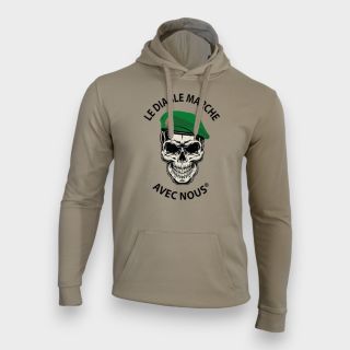 Sweat-shirt LE DIABLE MARCHE Light Sand