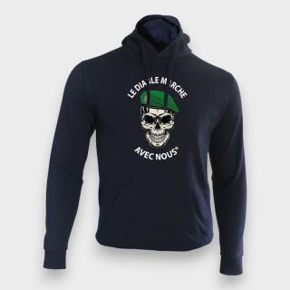 Sweat-shirt LE DIABLE MARCHE Marine