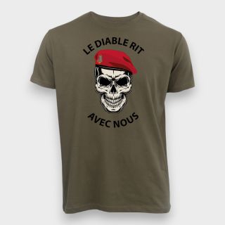 T-shirt 190g LE DIABLE RIT Colo Kakhi