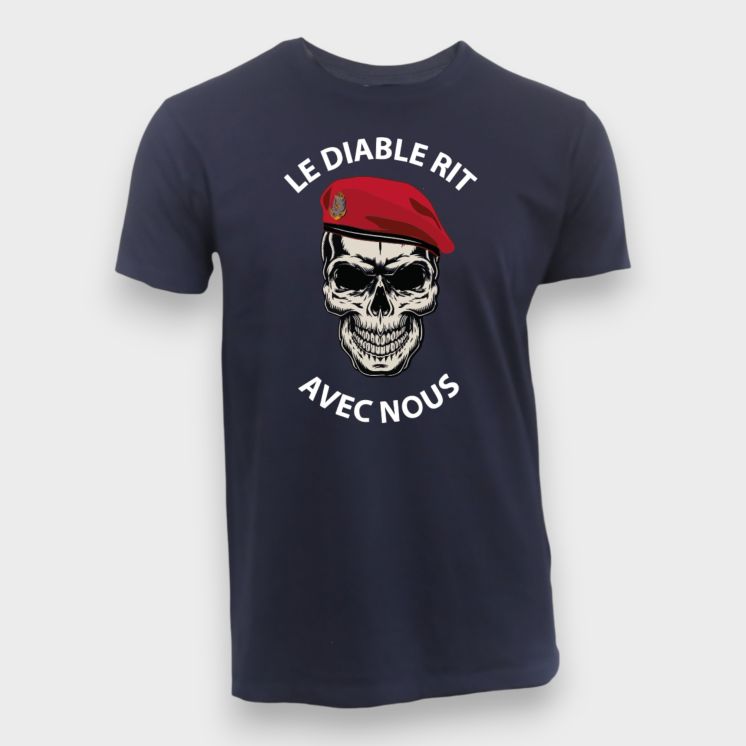 T-shirt 190g LE DIABLE RIT Colo Marine