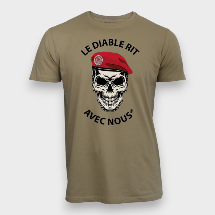 T-shirt 190g LE DIABLE RIT Métro Light Sand
