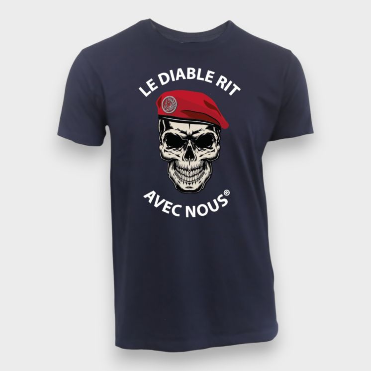 T-shirt 190g LE DIABLE RIT Métro Marine