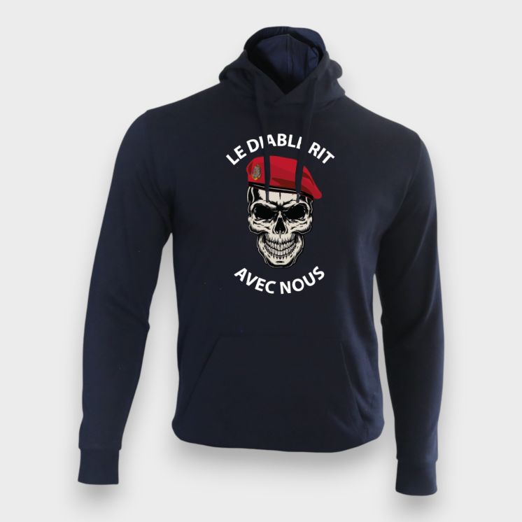 Sweat-shirt LE DIABLE RIT Colo Marine
