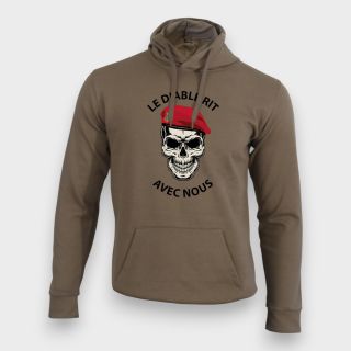 Sweat-shirt LE DIABLE RIT Colo Moka