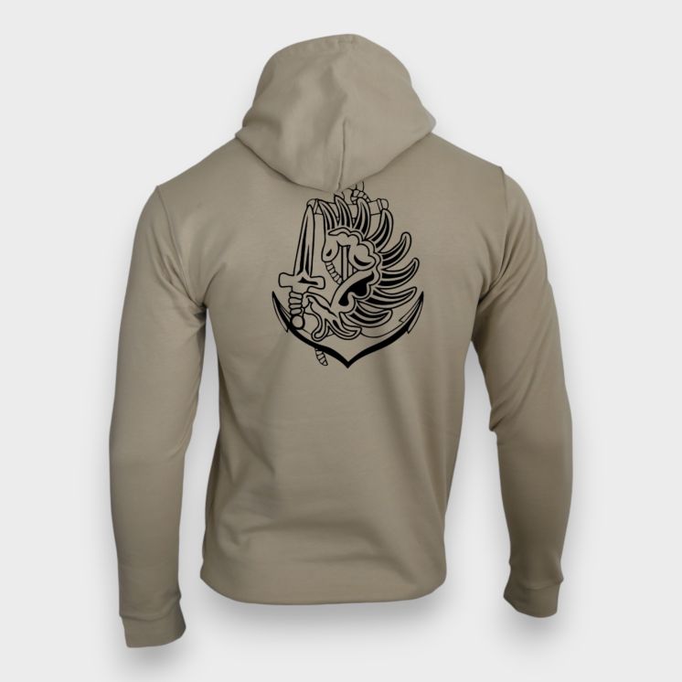 Sweat-shirt zippé para Colo Light Sand