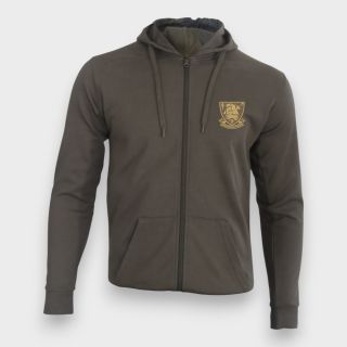 Sweat-shirt zippé Commandos Marine Kakhi