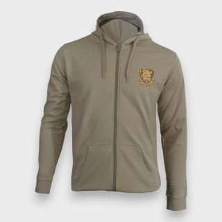 Sweat-shirt zippé Commandos Marine Light sand