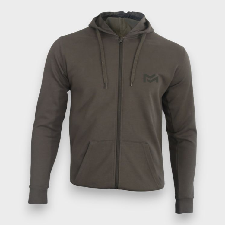 Sweat-shirt zippé Essential Kakhi