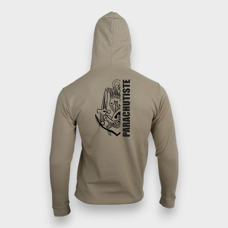 Sweat-shirt zippé para Colo Light sand