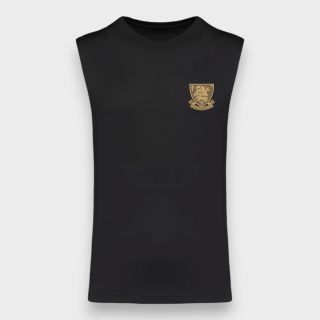 T-shirt sans manche Commandos Marine Noir