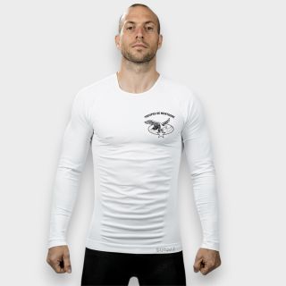T-shirt Mountain troops White