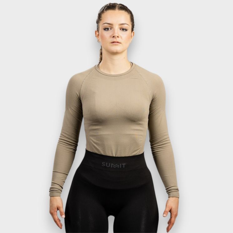 Women's T-shirt Technical Line SEQUÏOA Coyote