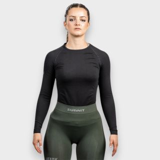 Women's T-shirt Technical Line SEQUOÏA Black