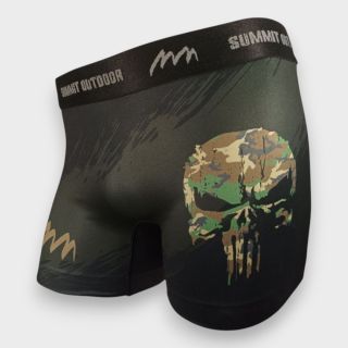 Sublimated boxer PUNISHER CAMO