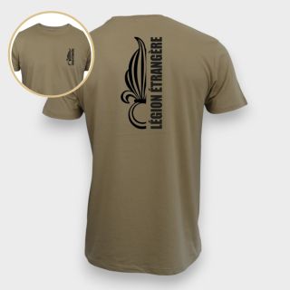 T-shirt Légion Etrangère design Coyote