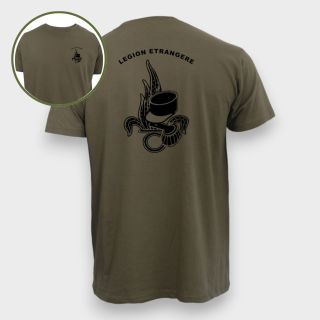 T-shirt Légion Etrangère Kaki