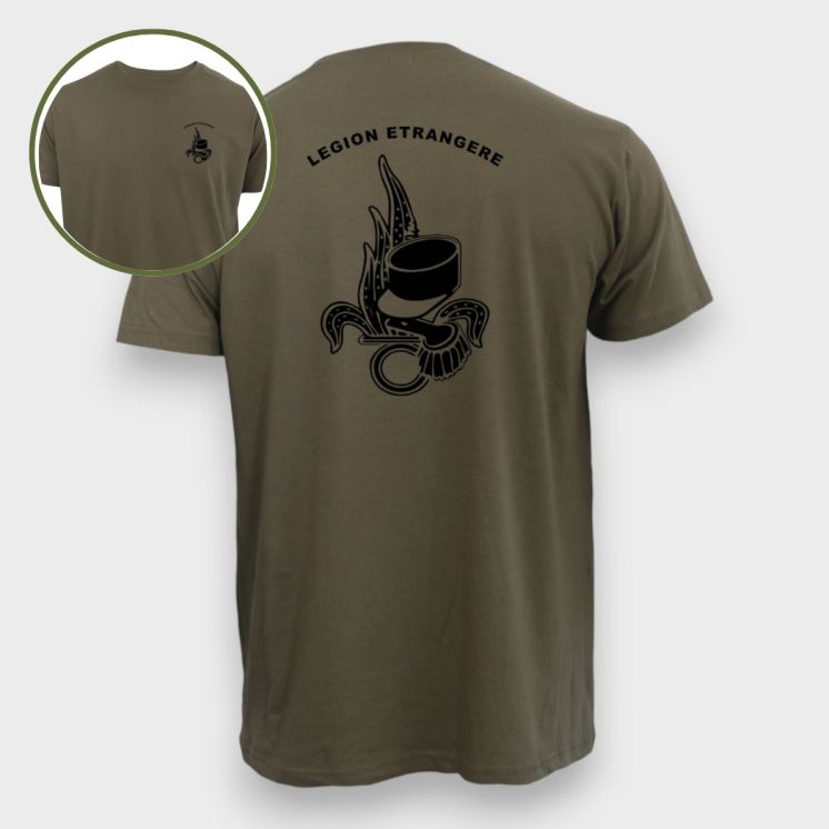T-shirt Légion Etrangère Kaki