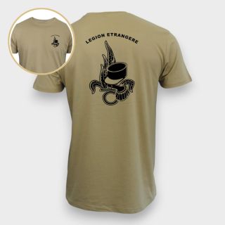 T-shirt Légion Etrangère Coyote