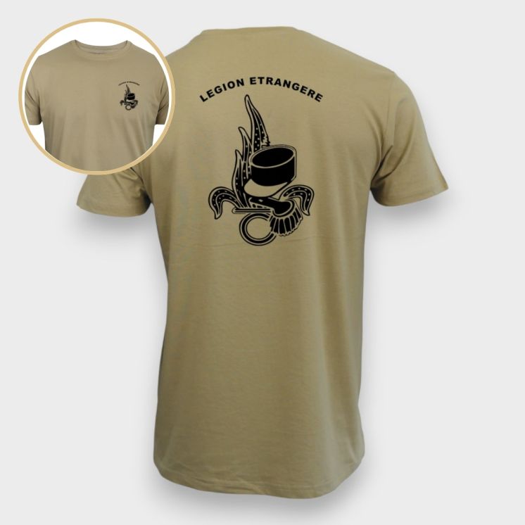 T-shirt Légion Etrangère Coyote