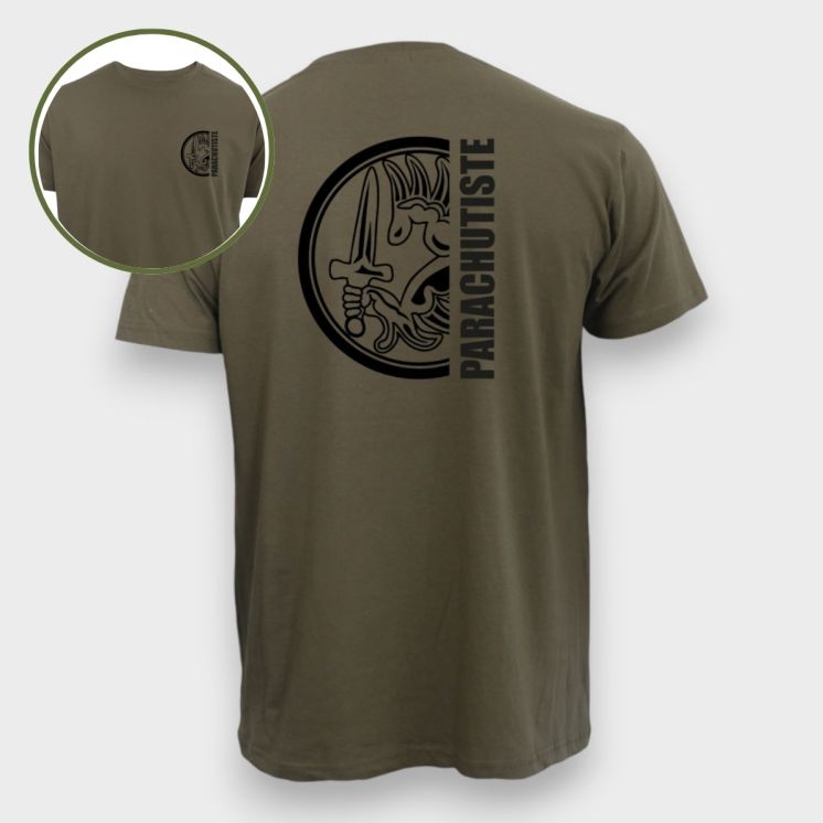 T-shirt Para Metro design Kaki