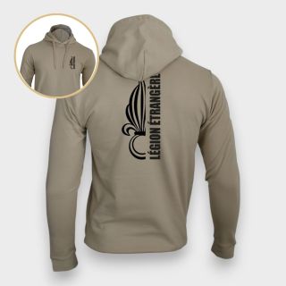 Sweat-shirt Légion Etrangère design Light Sand