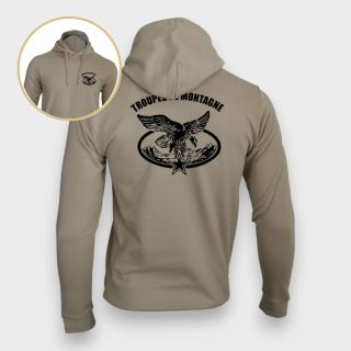 Sweat-shirt Troupes de Montagne Light Sand