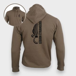 Sweat-shirt Légion Etrangère design Moka