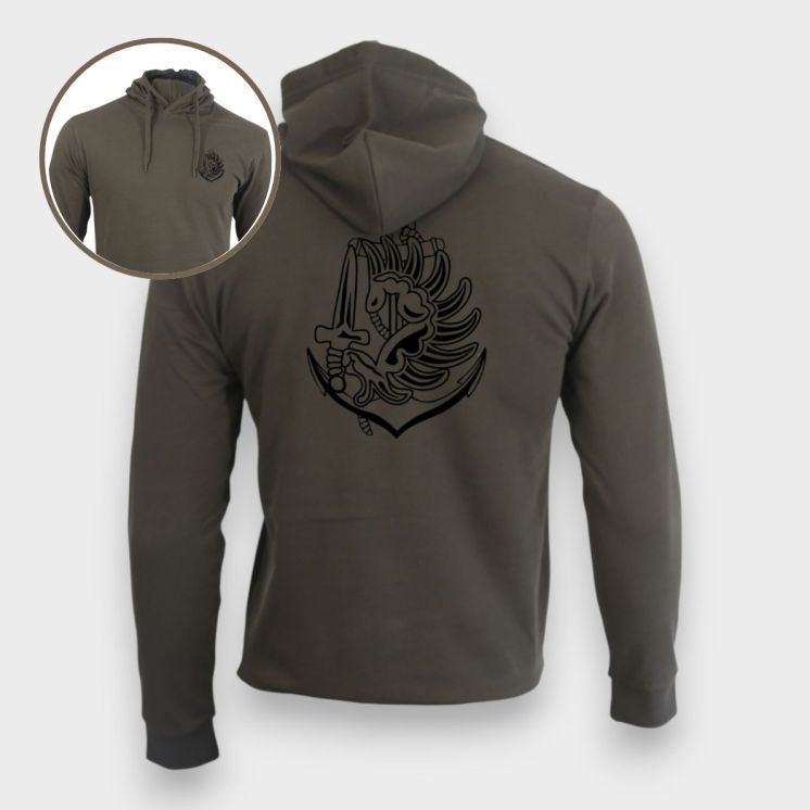 Sweat-shirt Para Colo Kaki