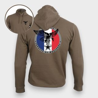 Sweat-shirt Toupes de Montagne Française Moka