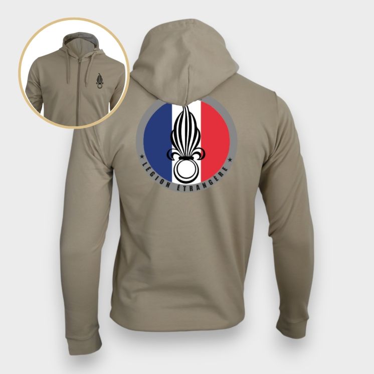 Sweat-shirt Légion Etrangère France Light Sand