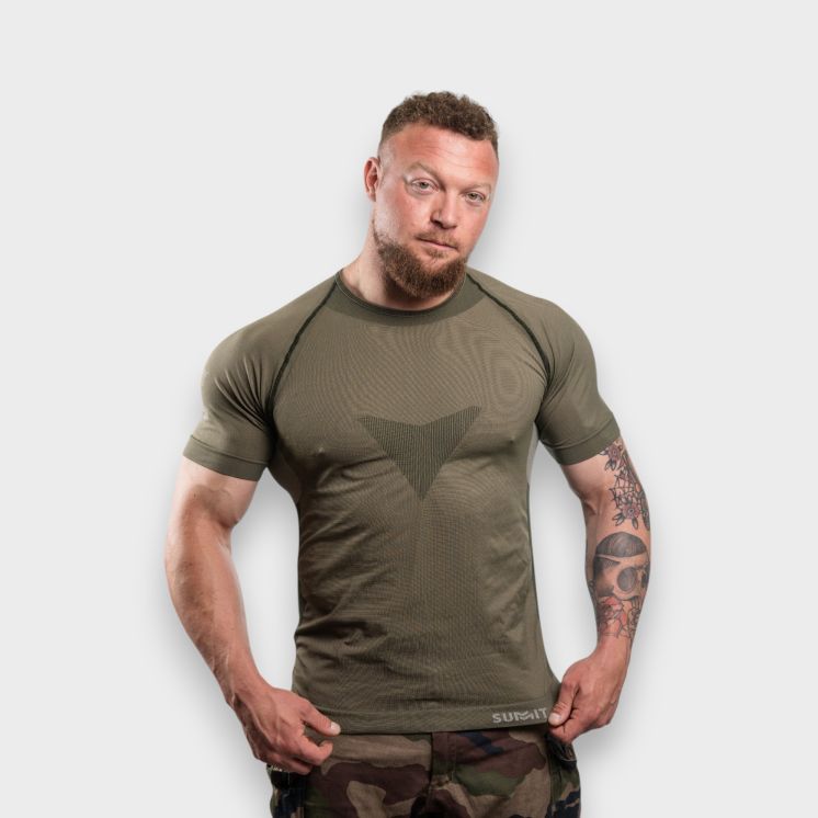 T-shirt FLIGHT Active line Ranger green