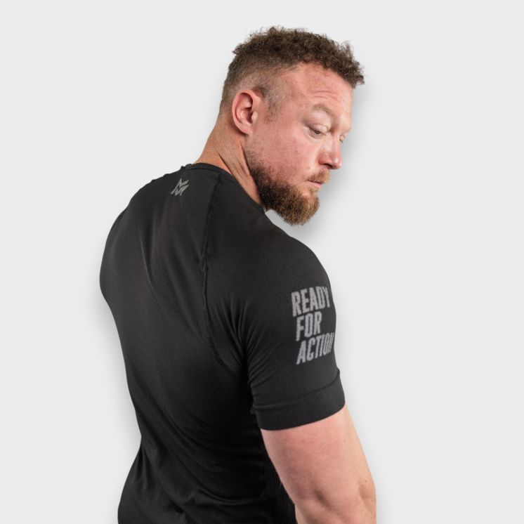 T-shirt FLIGHT Active line Noir