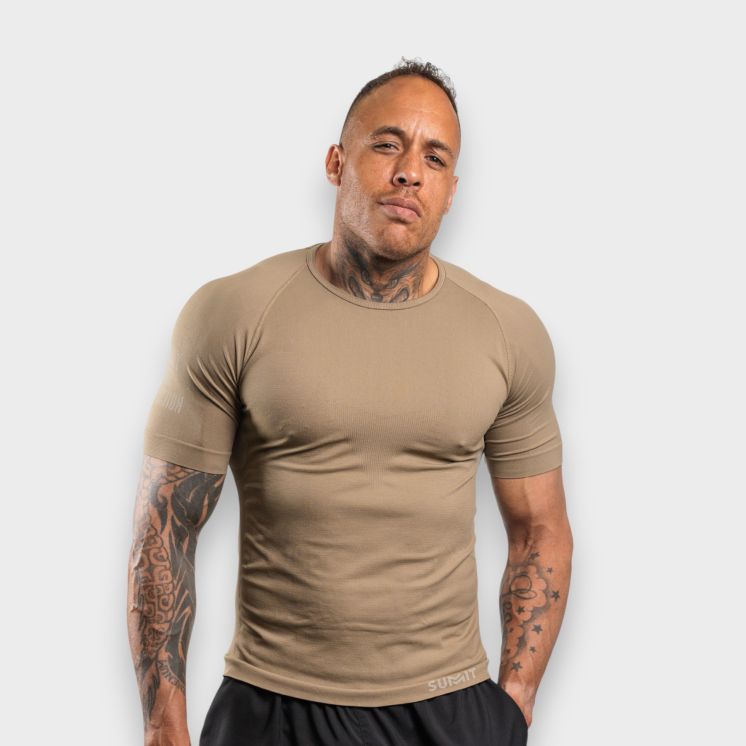 T-shirt FLIGHT Active line Coyote