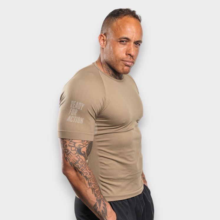 T-shirt FLIGHT Active line Coyote