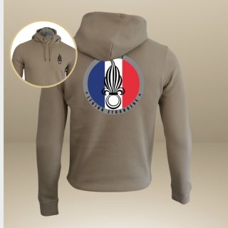 Sweat-shirt 350g Légion Etrangère France Wet Sand