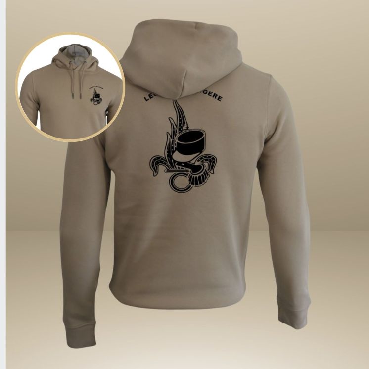 Sweat-shirt 350g Légion Etrangère Wet sand