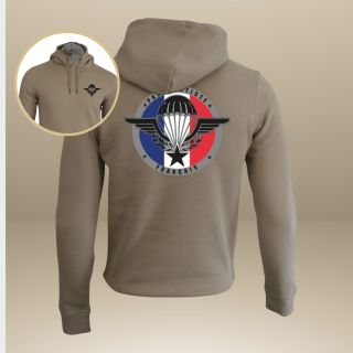 Sweat-shirt 350g Parachutiste FrançaisWet sand