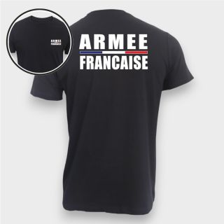 T-shirt Armée Française Noir
