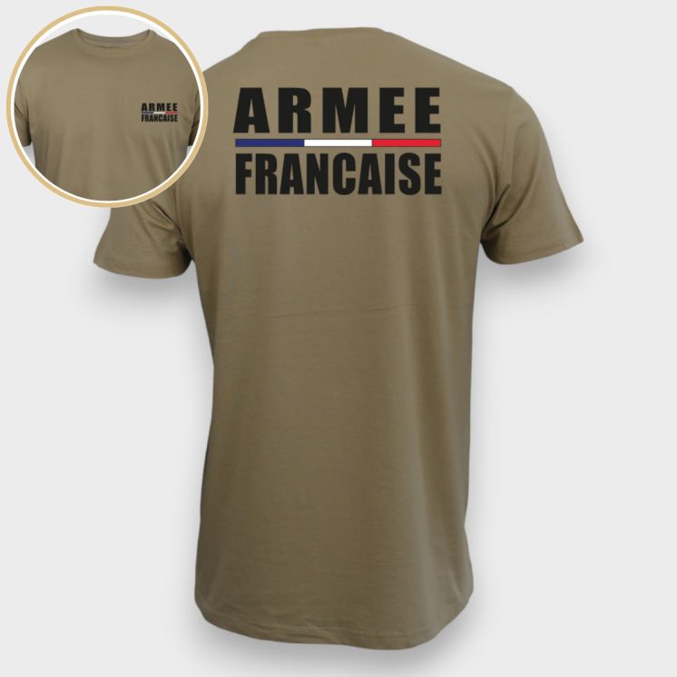 T-shirt Armée Française Coyote