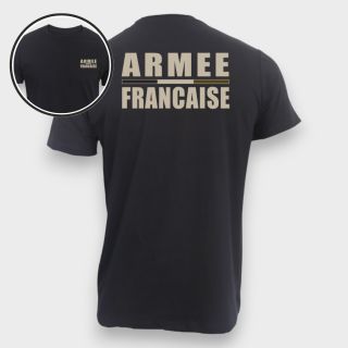 T-shirt Armée Française BR Noir