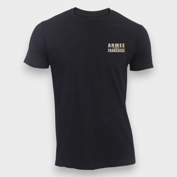 T-shirt Armée Française BR Noir