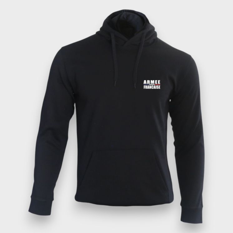 Sweat-shirt Armée Française Noir