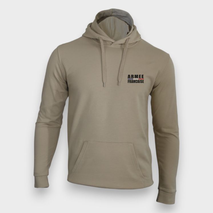 Sweat-shirt Armée Française Light Sand