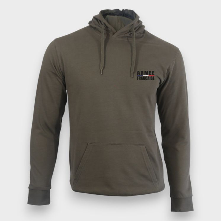 Sweat-shirt Armée Française Kaki