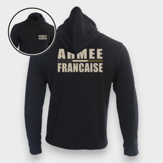 Sweat-shirt Armée Française BR Noir